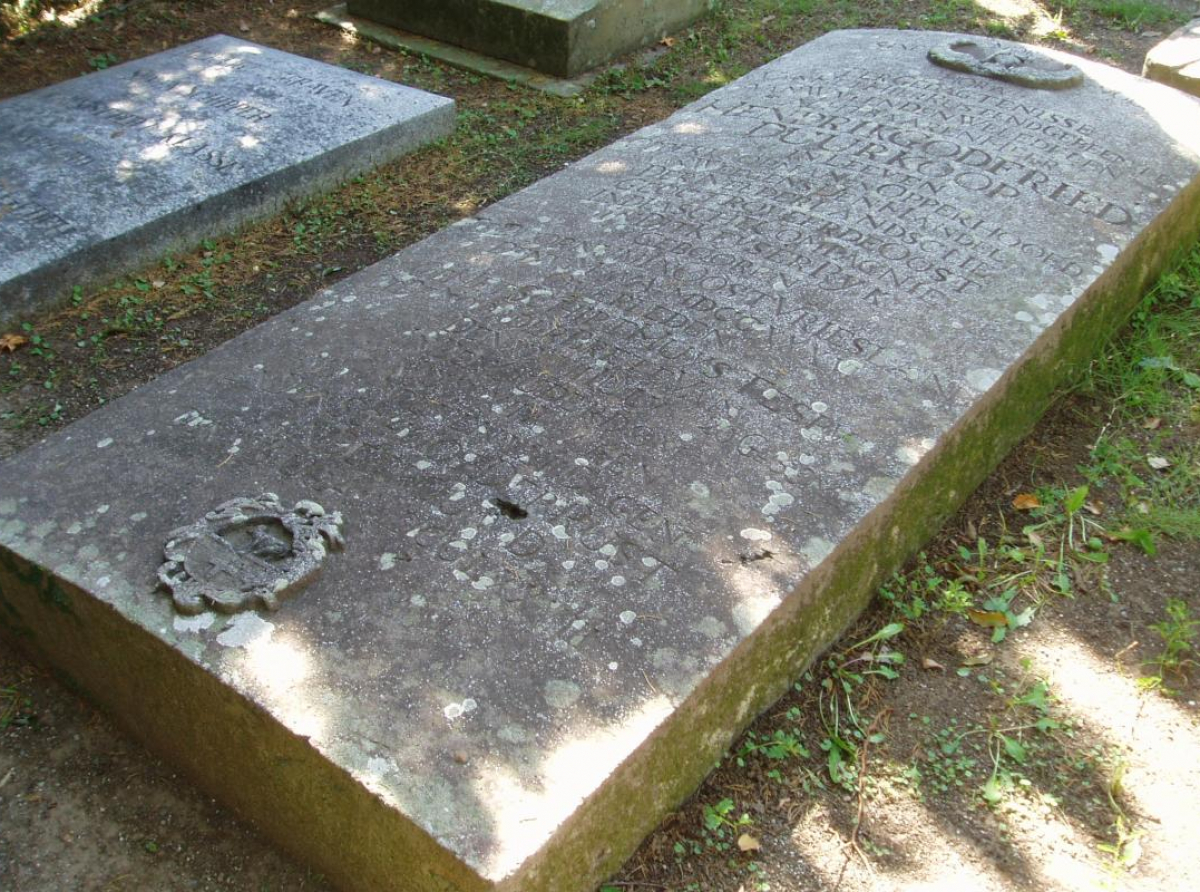 De grafsteen van Hendrik Duurkoop
