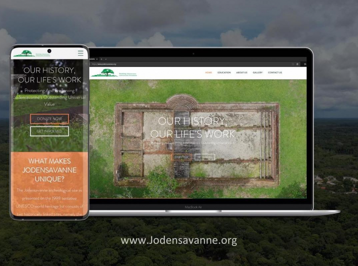 Website Jodensavanne Foundation