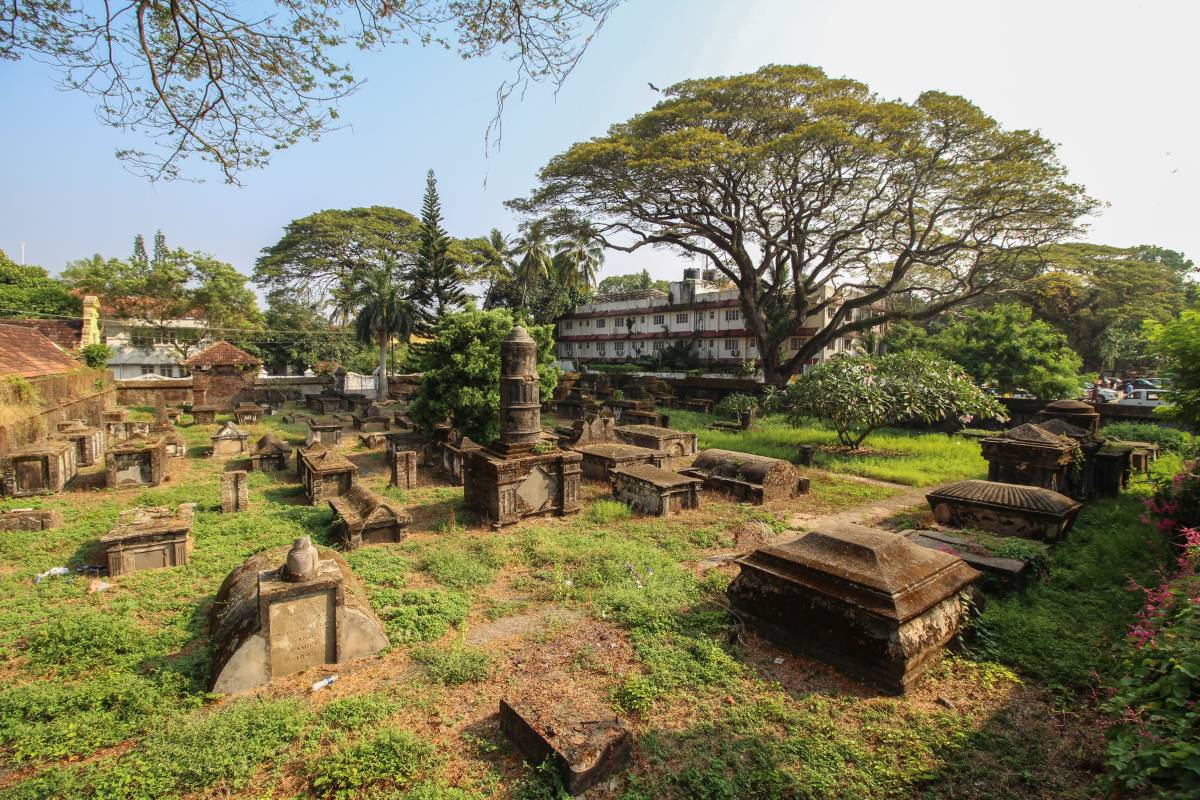Dutch Cemetery Fort Kochi 2020