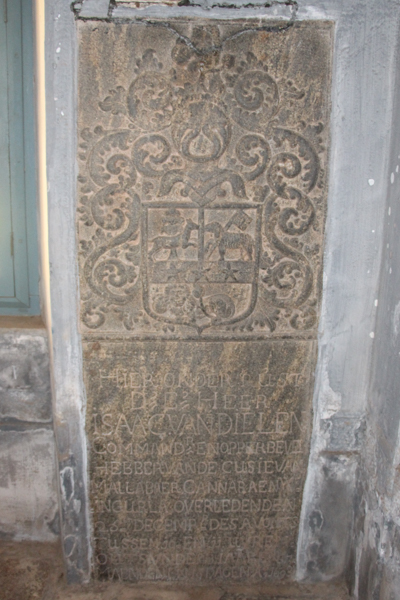 Slab of Isaac van Dielen (photo René ten Dam, 2020)