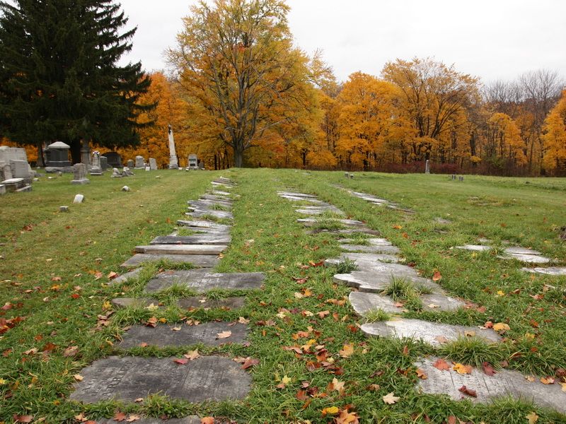 De oudste begraafplaatsen van Albany zijn geheel verdwenen. De grafstenen zijn overgebracht naar de huidige Rural Cemetery, ver buiten de stad.